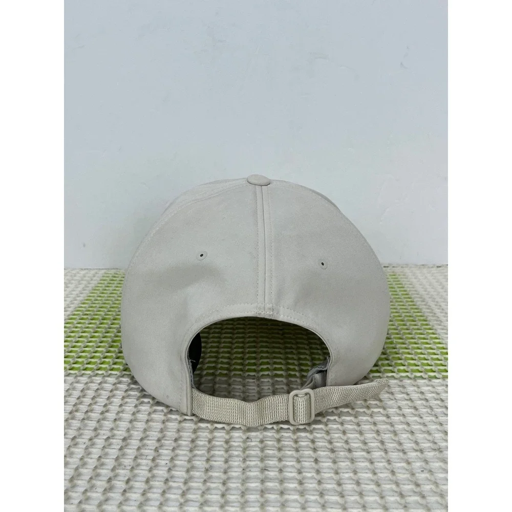 Lululemon Fast and Free Pony Base Runner Hat Cream Beige OS Adjustable light stn